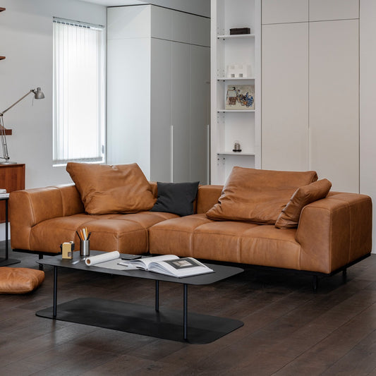 Tartan Sofa | Leather