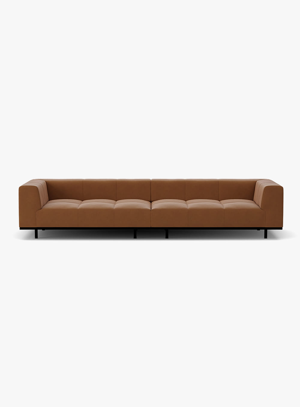 Tartan Sofa - Leather