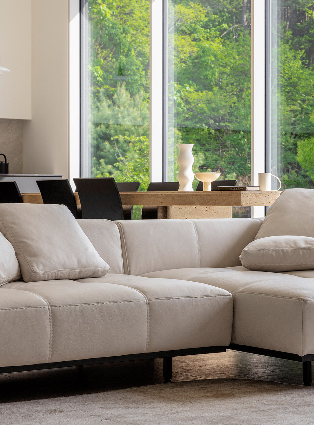 Tartan Sofa | Leather