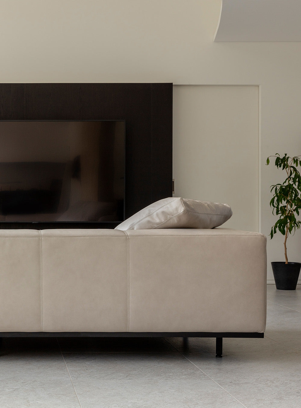 Tartan Sofa | Leather