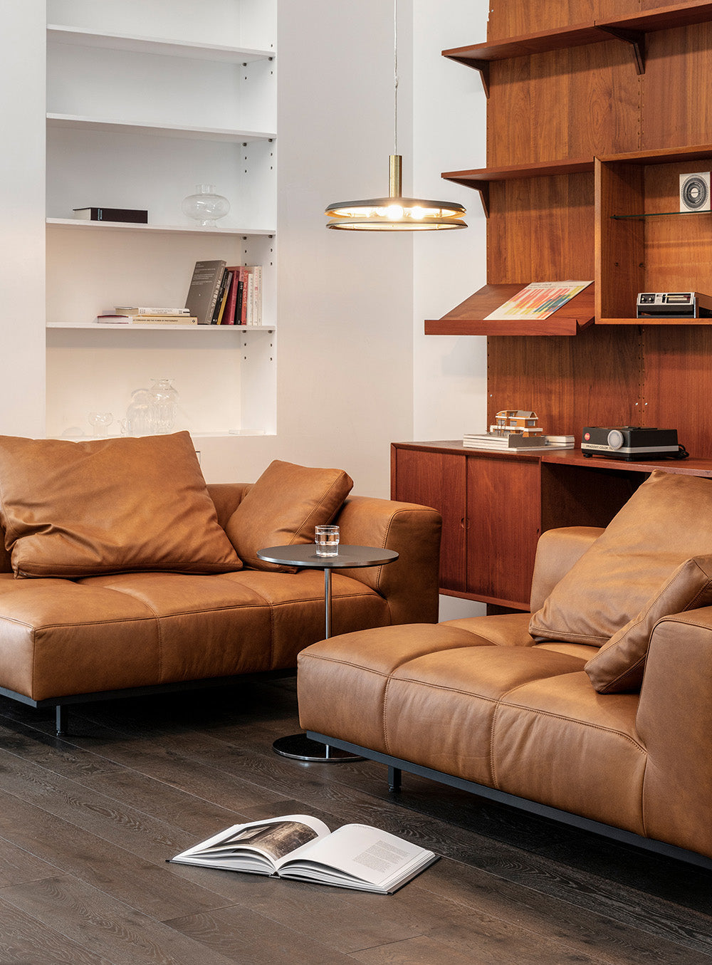 Tartan Sofa - Leather