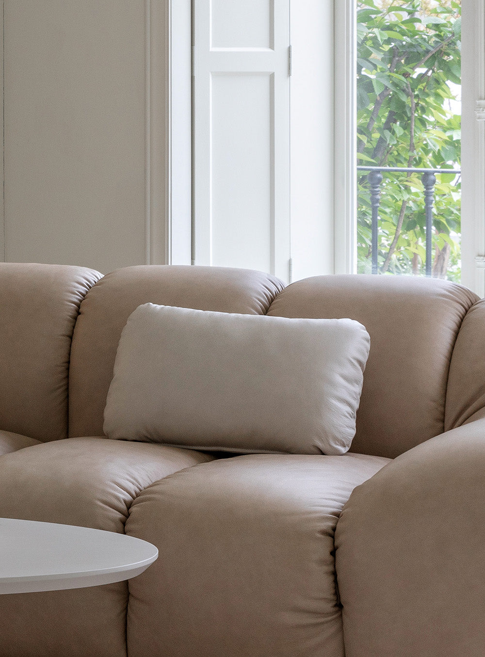 Pebble Cushion - Leather
